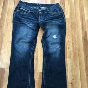 Amethyst size 20 bootcut jean